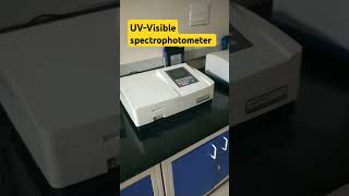 Uvvisible spectrometer [upl. by Haraj]