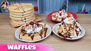 WAFFLES 🧇 Para vender 💵 Fácil y Deliciosos [upl. by Eiramyma421]