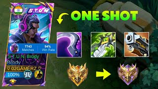 BRODY NEW ONESHOT BUILD IS FINALLY HERE🔥 BEST 1 HIT BUILD BRODY 2024 [upl. by Eelyahs]