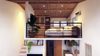 4 x 6 Meter House with Loft  258 Sqft [upl. by Buckden691]