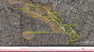 Newhall Park 3 mile Course Tour [upl. by Alonzo]