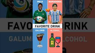 Comparison Pele vs Maradona footballercomparison sportscomparison [upl. by Yila]