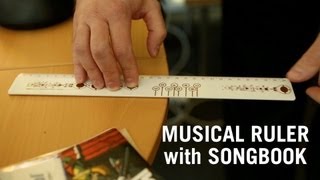 Musical Ruler with Songbook from ThinkGeek [upl. by Eanil]