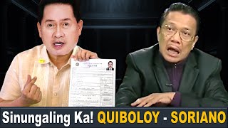 Grabe Quiboloy Takbo sa Eleksyon May Babala ni Soriano [upl. by Eseuqram180]