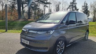 2022 vw Multivan t7 14 tsi Hybride 218hp Essai Complet [upl. by Kcirdle]