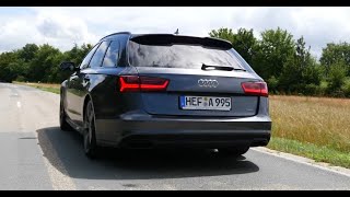 Audi A6 C7 30BiTDi Vergleich normaler 313PSDiesel gegen das A6 Competiton Modell [upl. by Nileak773]