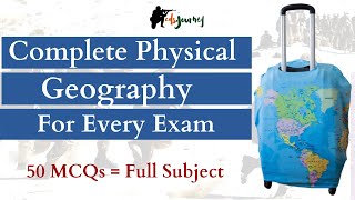 Complete Physical Geography NCERT From 50 MCQs [upl. by Conah]