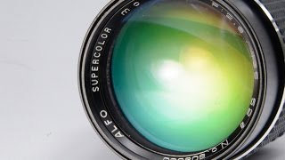 Samyang Alfo Supercolor 135mm f2 8 Lens Demo [upl. by Lewellen]