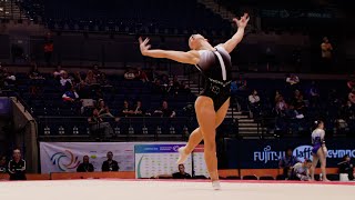 Eythora Thorsdottir NED  Floor Exercise  2022 World Championships  Podium Training [upl. by Buckler]