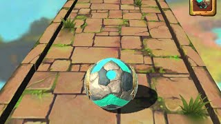 playing temple running ball game 🤗🤸🎉⛳️⚽️stackball shortsfeedshortslive [upl. by Ailedroc738]