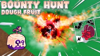 Dough  Sanguine Art Combo Bounty Hunting  Blox Fruits [upl. by Oninrutas960]