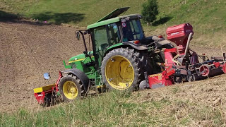 Kombiniert Säen  Hatzenbichler  Pegararo  John Deere 6210 [upl. by Rolanda]