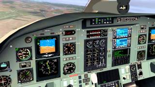 Pilatus PC12 autopilot demo [upl. by Eedahs]