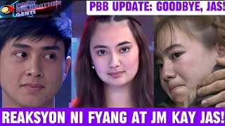 PBB GEN 11 DAY 64 REAKSYON ni Fyang at JM sa paglabas ng bahay ni Jas September 22 2024 [upl. by Alberik]