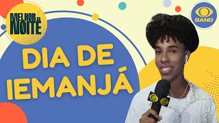 Dia de Iemanjá Devotos se concentram na Bahia para celebrar festa [upl. by Rogozen341]