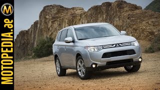 2015 Mitsubishi Outlander Review  ميتسوبيشي اوتلاندر  Dubai UAE Car Review by Motopediaae [upl. by Llibyc]