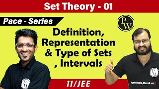 Set Theory 1  Introduction  Representation and Types of Sets  Intervals  Class 11  CBSE  JEE [upl. by Yob810]