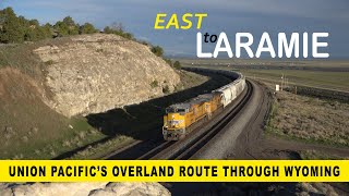 East to Laramie Union Pacific through Wyoming [upl. by Esinal]