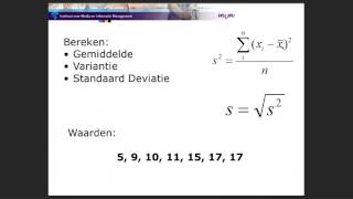 Uitleg standaard deviatie variantie gemiddelde berekenen van een populatie [upl. by Atse]