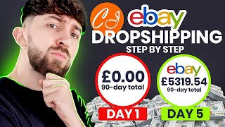 eBay Dropshipping Full Tutorial CJ Dropshipping [upl. by Nesaj399]