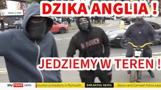 ZAMIESZKI W ANGLII CO DZIEJE SIE W TYM DZIKIM KRAJU Wyjazd w teren anglia southport zamieszki [upl. by Gingras309]