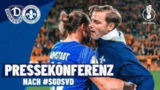 DFBPokal  Pressekonferenz nach Dresden [upl. by Costanza]