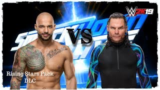 WWE 2K19 Jeff Hardy vs Ricochet [upl. by Dogs927]