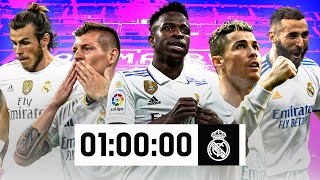 ¡1 HORA de GOLAZOS del REAL MADRID 🔥🔝 [upl. by Anyek]