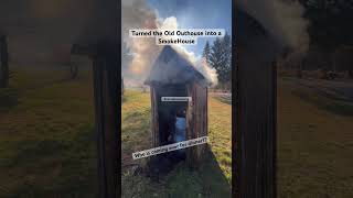 Outhouse to SmokeHouse funny delicious [upl. by Ailla]