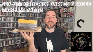 50 Off Criterion at Barnes amp Noble Haul Round 2 [upl. by Elysha]