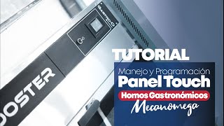 Tutorial manejo y programación panel touch Mecanomega [upl. by Ahsac]