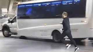 Conor McGregor and his team crashed the bus FULL VIDEO Apr 5 2018 [upl. by Faustina817]