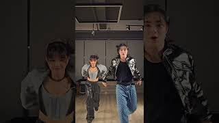 ENHYPEN 엔하이픈 No Doubt dance cover w VXONOfficial C13 ENHYPENOFFICIAL Enhypen kpop shorts [upl. by Alioz]