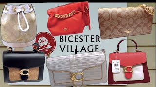 COACH UK OUTLET 🛍BICESTER VILLAGE SHOP WITH ME 🛍 [upl. by Kentigerma]