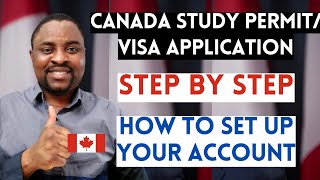 How to Apply For Canada Study Permit  Canada Student Visa Application STEPBYSTEP GUIDE [upl. by Akinot]