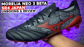 MIZUNO Morelia Neo 3 Beta Japan SR4  UNBOXING amp REVIEW [upl. by Luby]