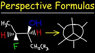 How To Convert a Perspective Formula to a Newman Projection [upl. by Aikemahs553]