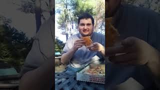 taste test  304 Papa Johns fiery buffalo chicken Pizza and jalapeno Papa bites [upl. by Ahsias240]