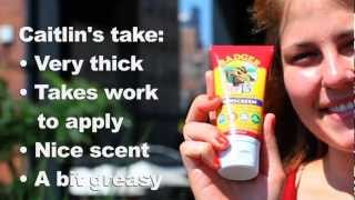 ConsumerSearch sunscreen test [upl. by Llenoil]