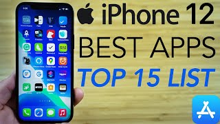 Best Apps for iPhone 12  Top 15 List [upl. by Kimberlyn183]