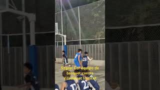 Sagrat Cor equipo de basquet vs Viladomat Institut club [upl. by Rocky904]