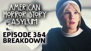 AHS Asylum Season 2 Episode 3 amp 4 Breakdown [upl. by Adham]