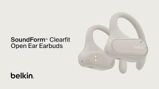 Belkin SoundForm ClearFit OpenEar Wireless Earbuds [upl. by Leeke]