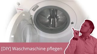 DIY Waschmaschine reinigen und entkalken  German  Deutsch [upl. by Woermer]