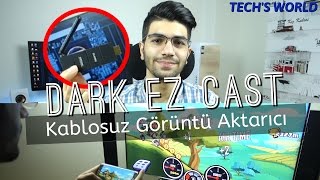 Full HD Kablosuz HDMI Görüntü Aktarcı Dark EZ Cast İncelemesi [upl. by Dianna]