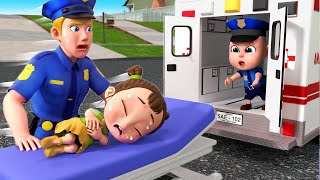 Policeman Keeps Everyone Safe  Police Officer Song  Rosoo Nursery Rhymes amp Kids Songs [upl. by Aisul]