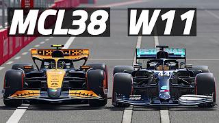 Is The Mclaren MCL38 FASTER Than The Mercedes W11 [upl. by Gerson]