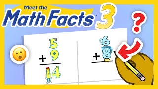 Meet the Math Facts Addition amp Subtraction Level 3  Worksheet 2  Preschool Prep Company [upl. by Lladnor]