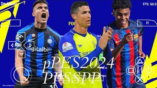 COMMENT TÉLÉCHARGER PES 2024 PPSSPP [upl. by Ttelracs988]