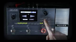 MOOER GE200 Tutorial Part 1  Quick tour guide [upl. by Efram168]